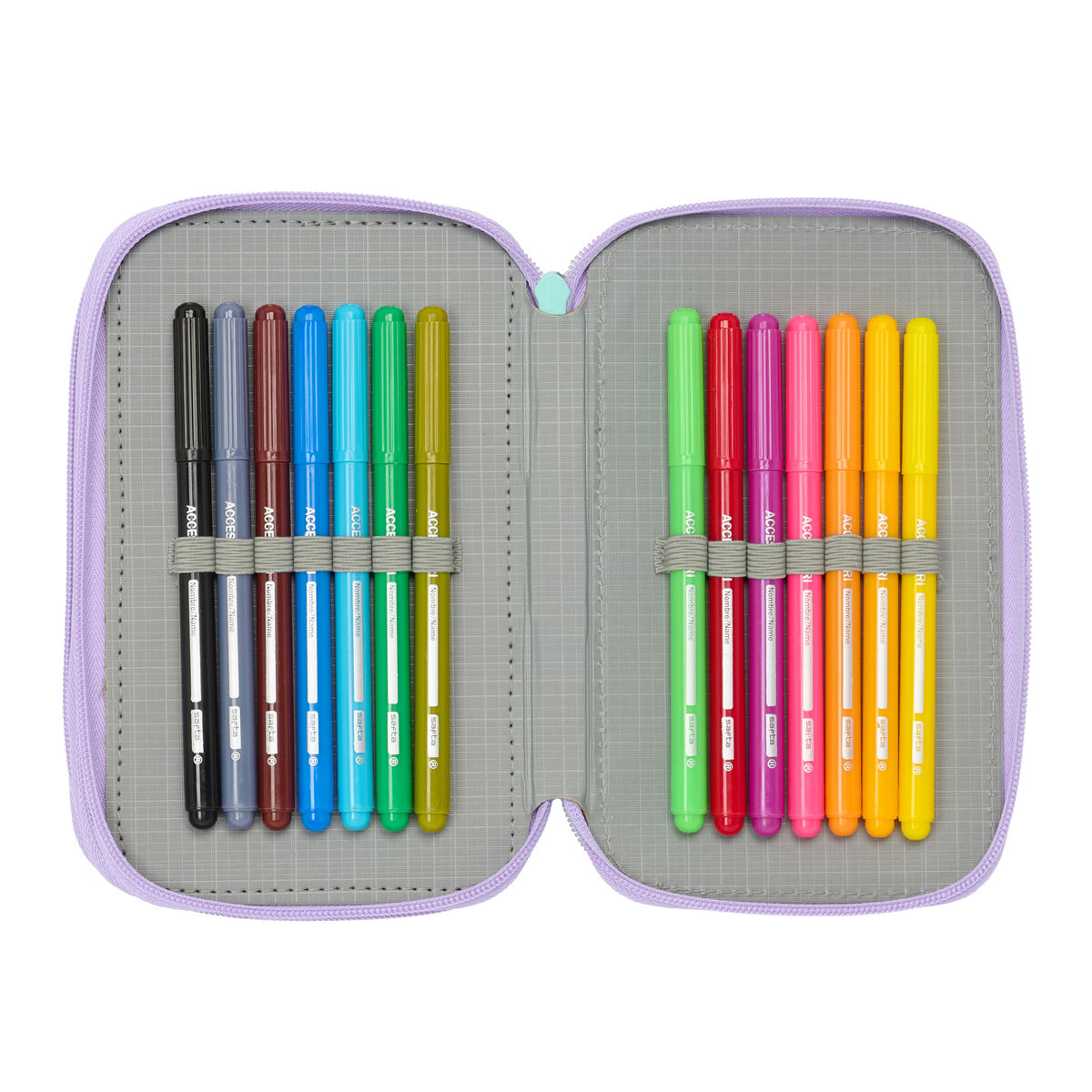 Penar Triplu Frozen Spirit Liliachiu 12,5 x 19,5 x 5,5 cm 37 Piese