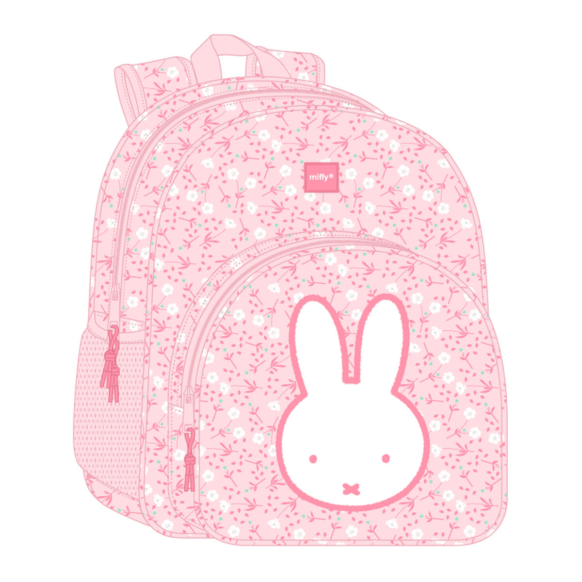 Rucsac Miffy Flores