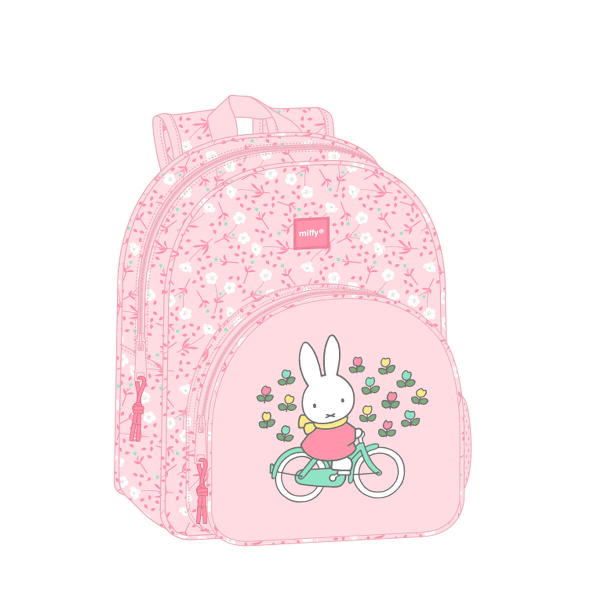 Rucsac Miffy Flores