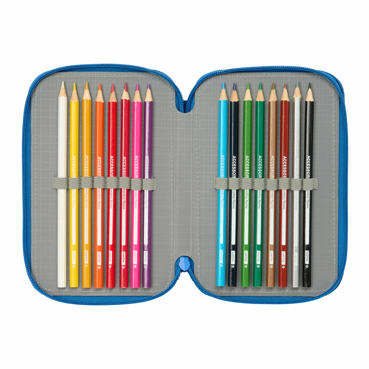 Geantă Universală Superman Albastru 12,5 x 19,5 x 5,5 cm 37 Piese