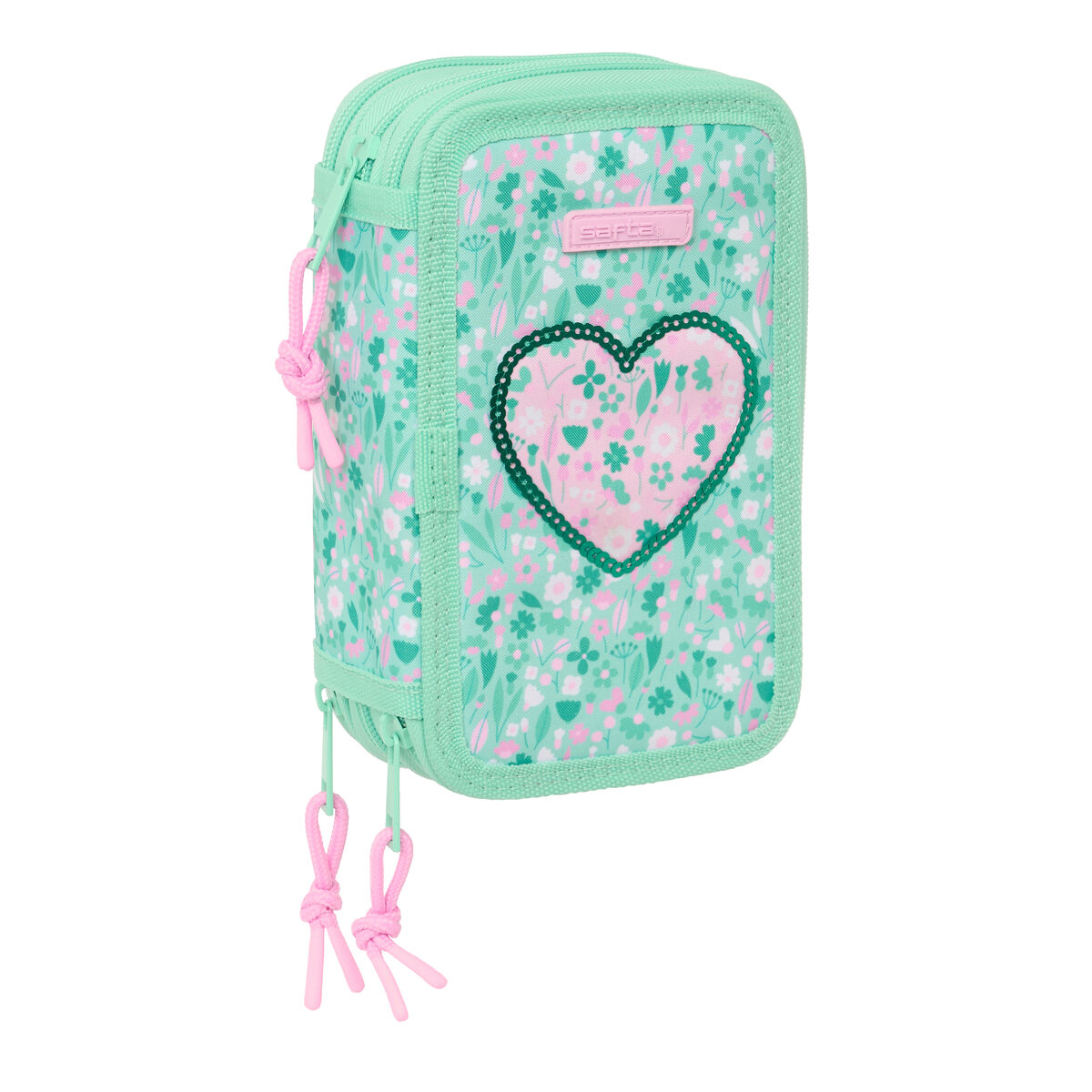 Geantă Universală Safta Cuore Mentă 12,5 x 19,5 x 5,5 cm 37 Piese