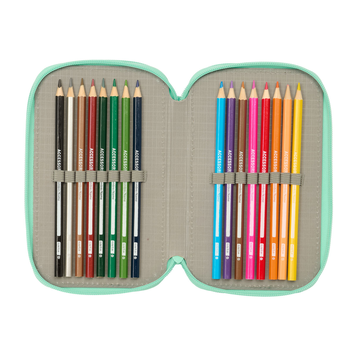 Geantă Universală Safta Cuore Mentă 12,5 x 19,5 x 5,5 cm 37 Piese