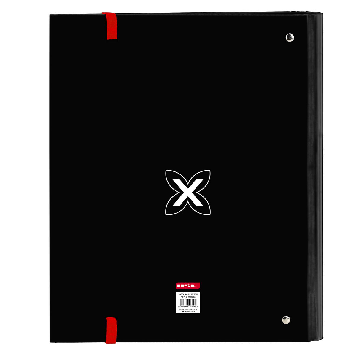 Biblioraft Munich Vulcan Negru 27 x 32 x 3.5 cm