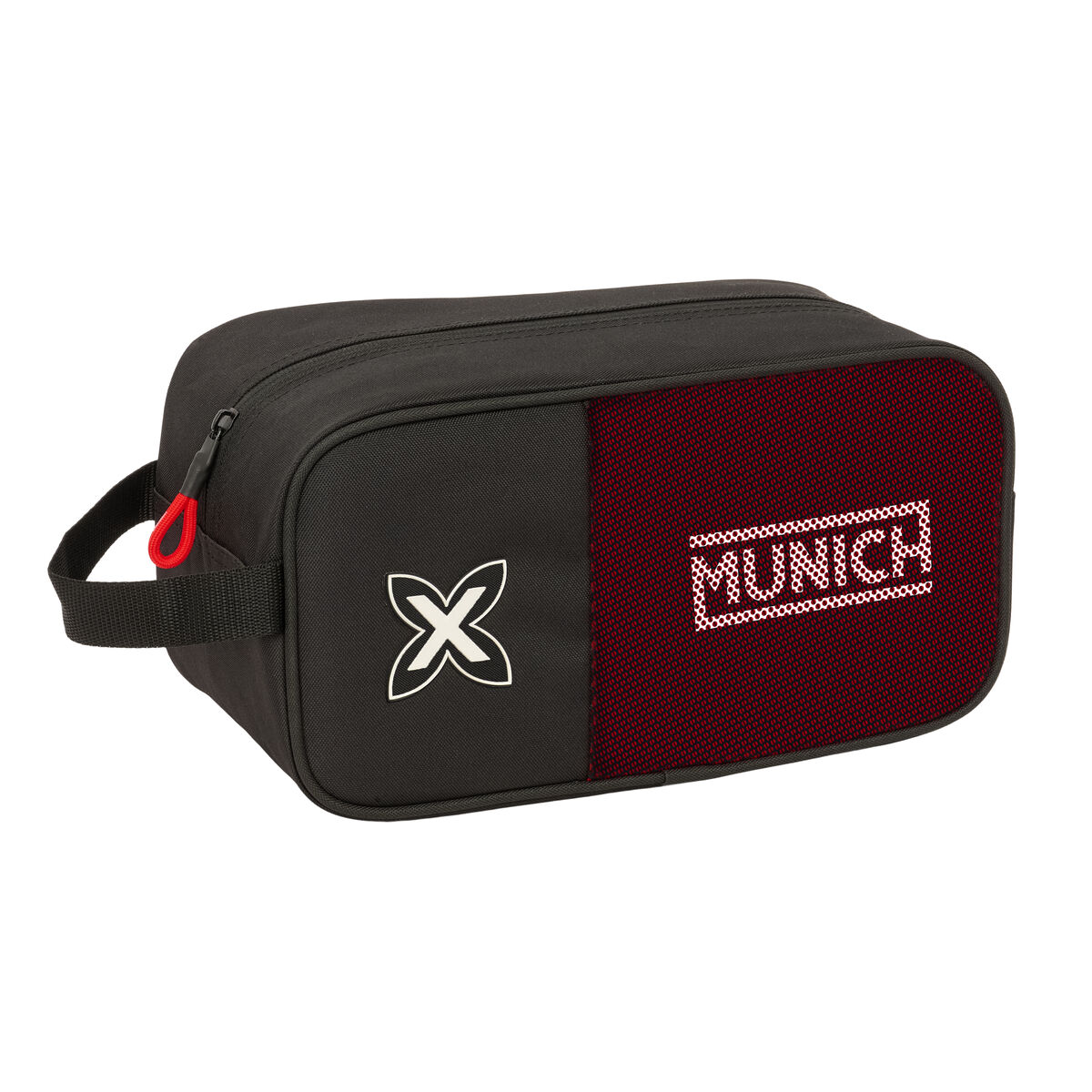 Geantă pentru Încălțăminte de Voiaj Munich Vulcan Negru 29 x 15 x 14 cm