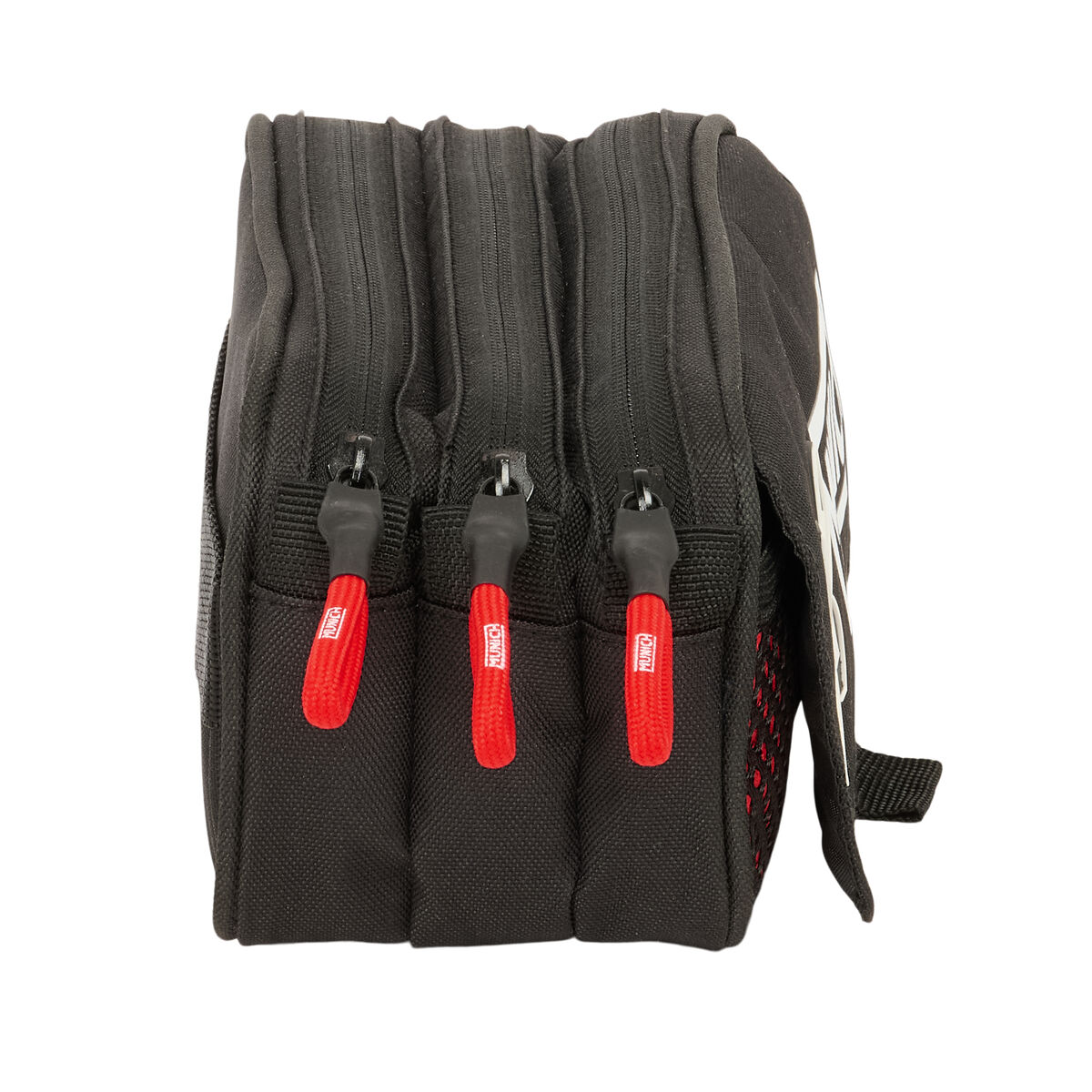 Penar triplu Munich Vulcan Negru 21,5 x 10 x 8 cm