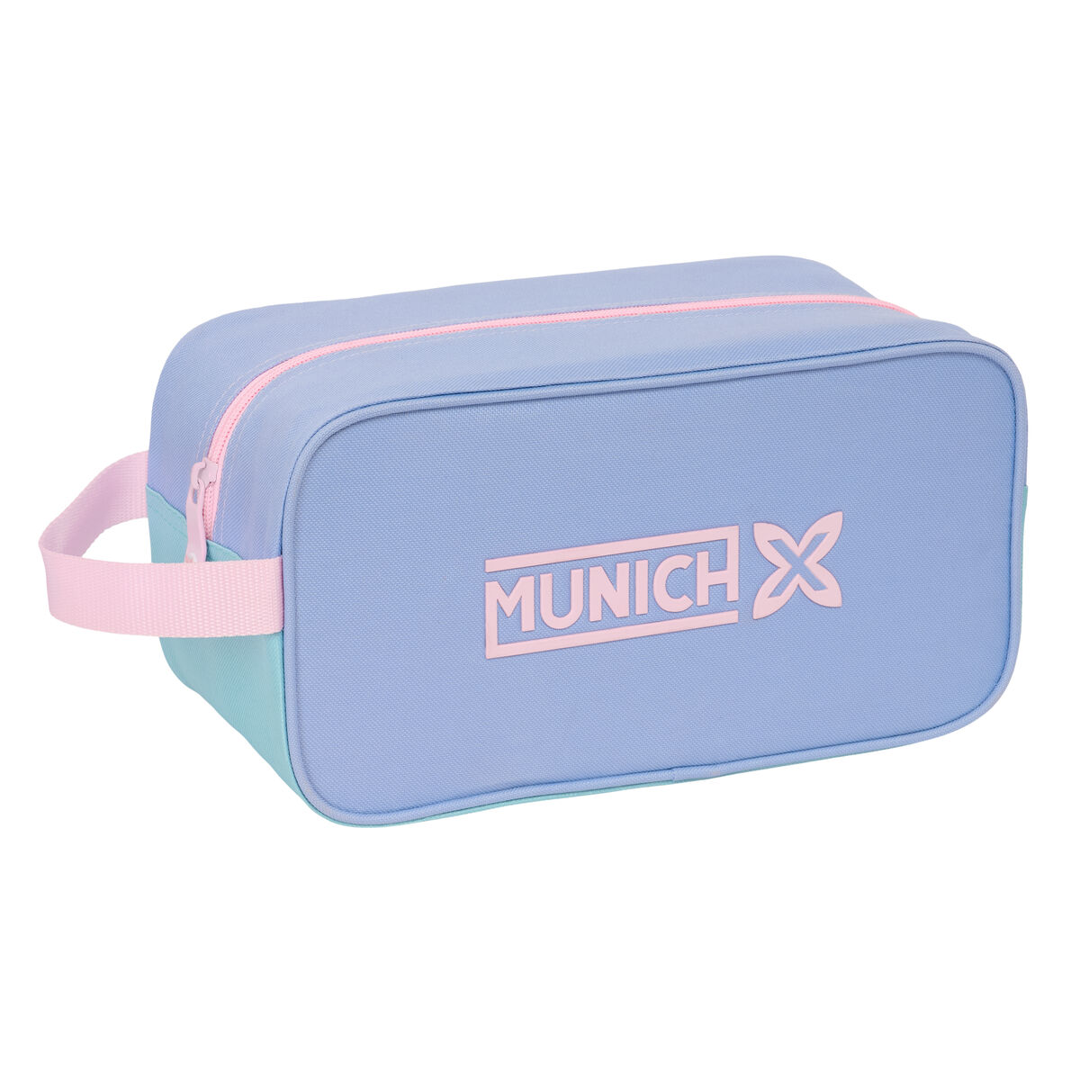 Geantă pentru Încălțăminte de Voiaj Munich Mellow Albastru Roz Celeste 29 x 15 x 14 cm
