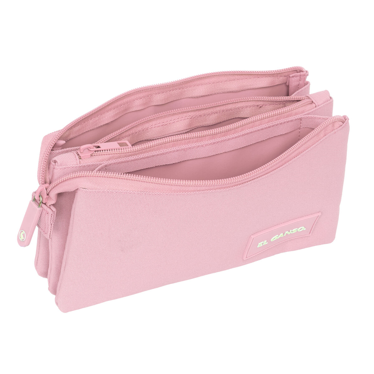 Penar triplu El Ganso Pink Roz 22 x 12 x 3 cm