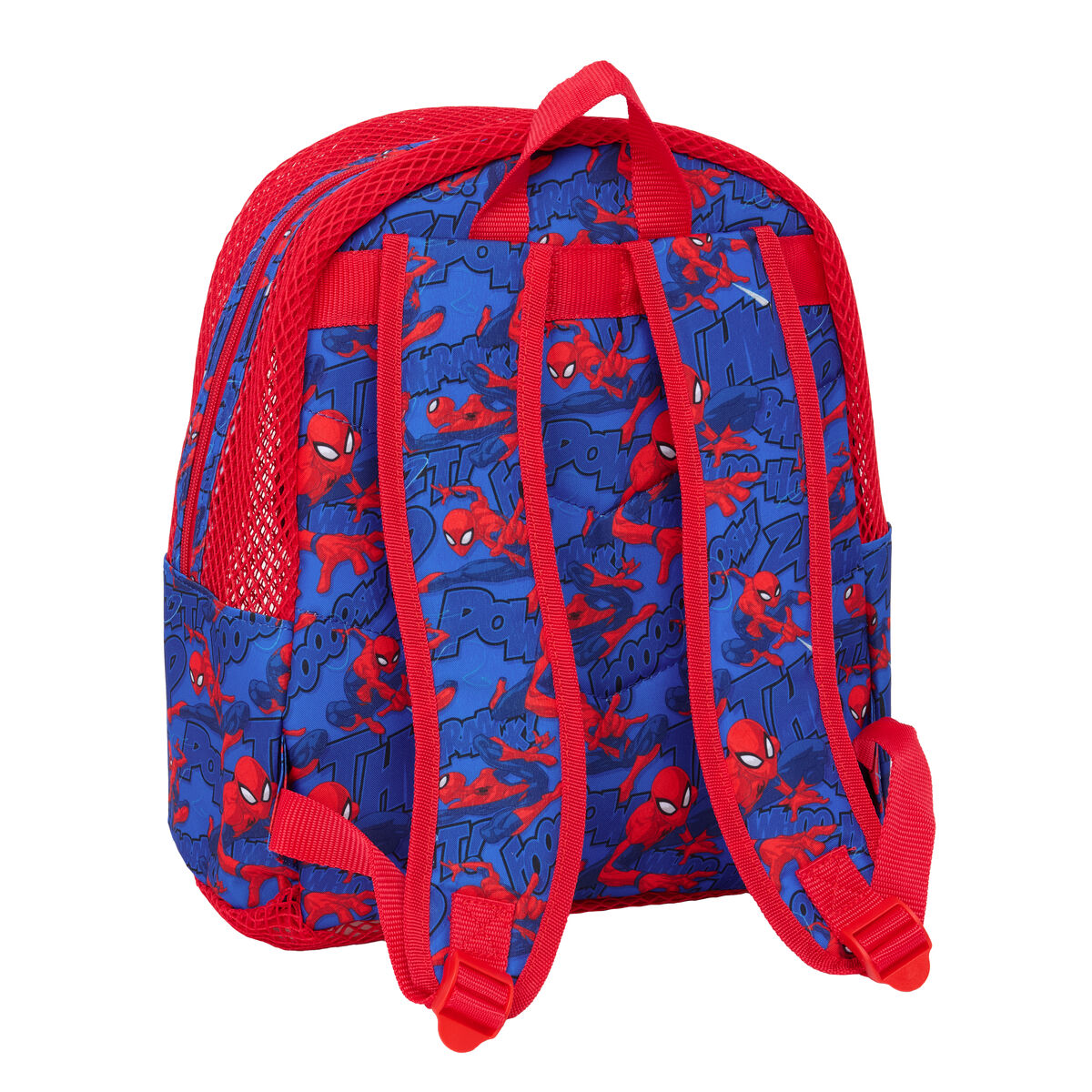 Rucsac pentru plajă Spider-Man Albastru Roșu 30,5 x 24 x 18 cm Infantil