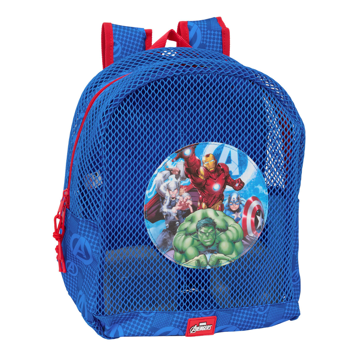 Rucsac pentru plajă The Avengers Albastru 30,5 x 24 x 18 cm Infantil