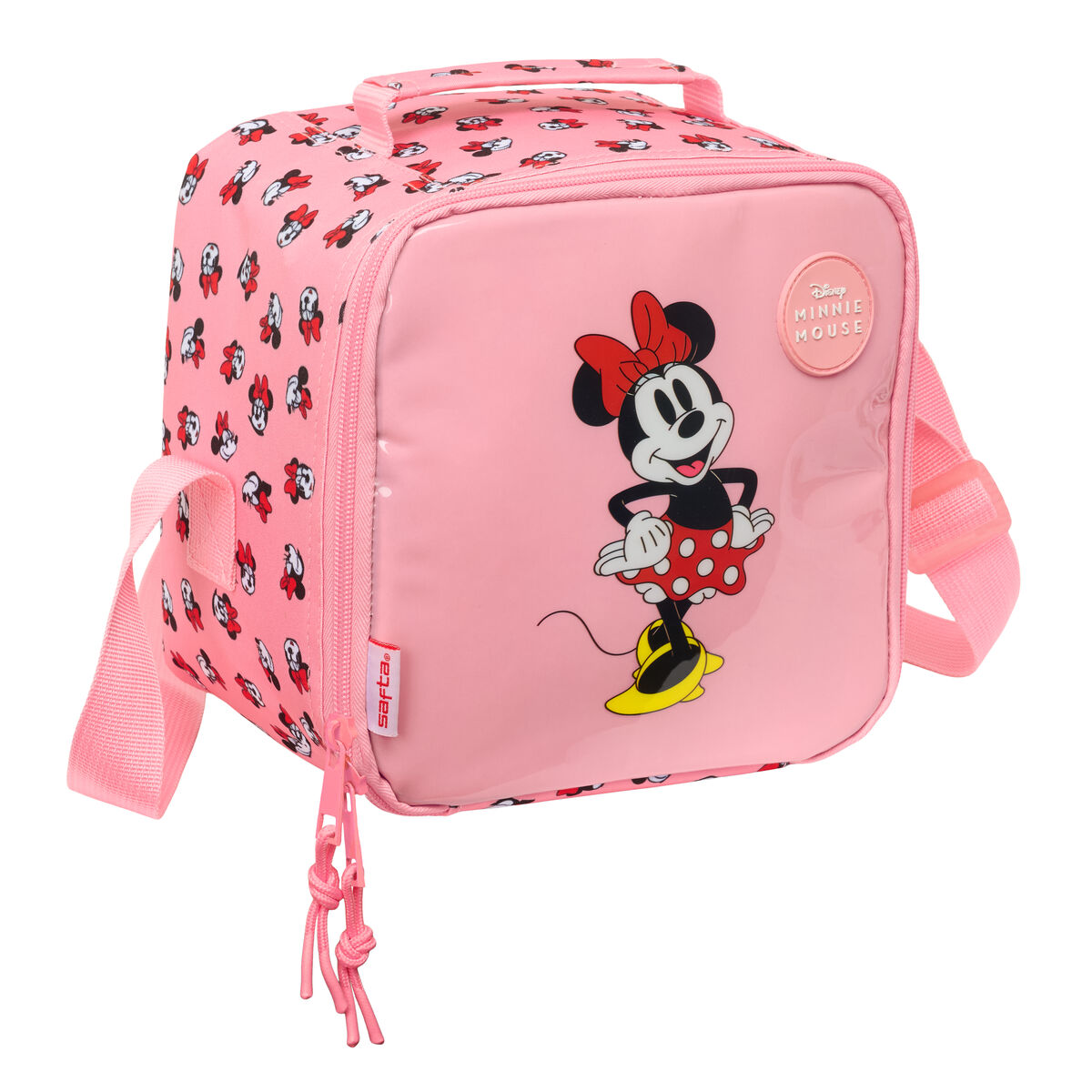 Geantă Termoizolantă pentru Gustări Minnie Mouse Beach Roz 20 x 20 x 15 cm