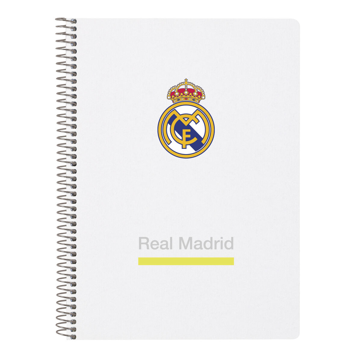 Notebook Real Madrid C.F. Alb A5 80 Frunze