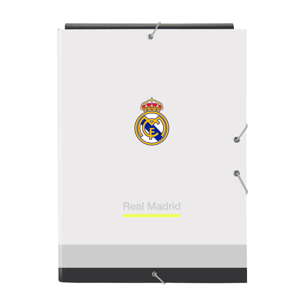Biblioraft Real Madrid C.F. Alb A4 26 x 33.5 x 2.5 cm