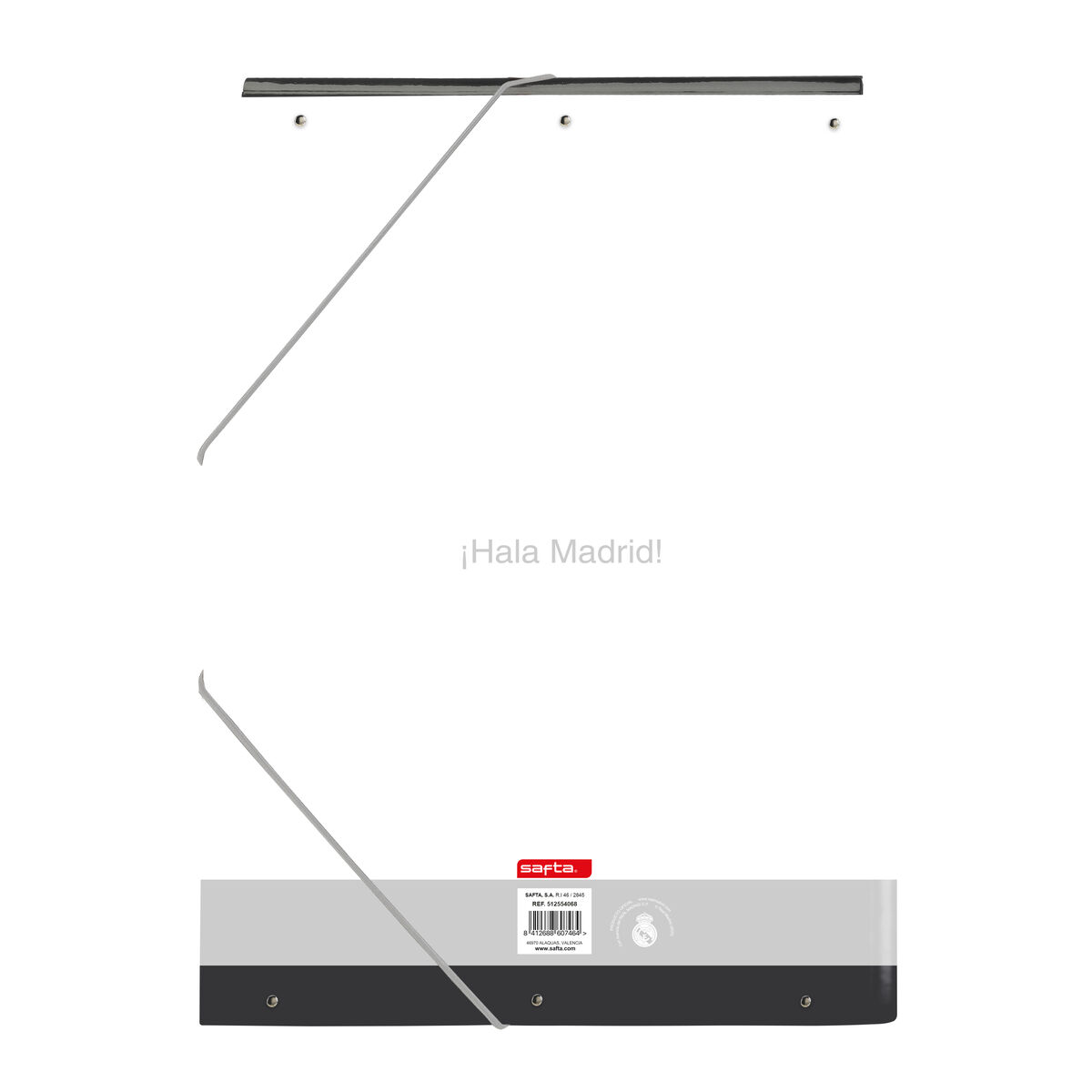 Biblioraft Real Madrid C.F. Alb A4 26 x 33.5 x 2.5 cm