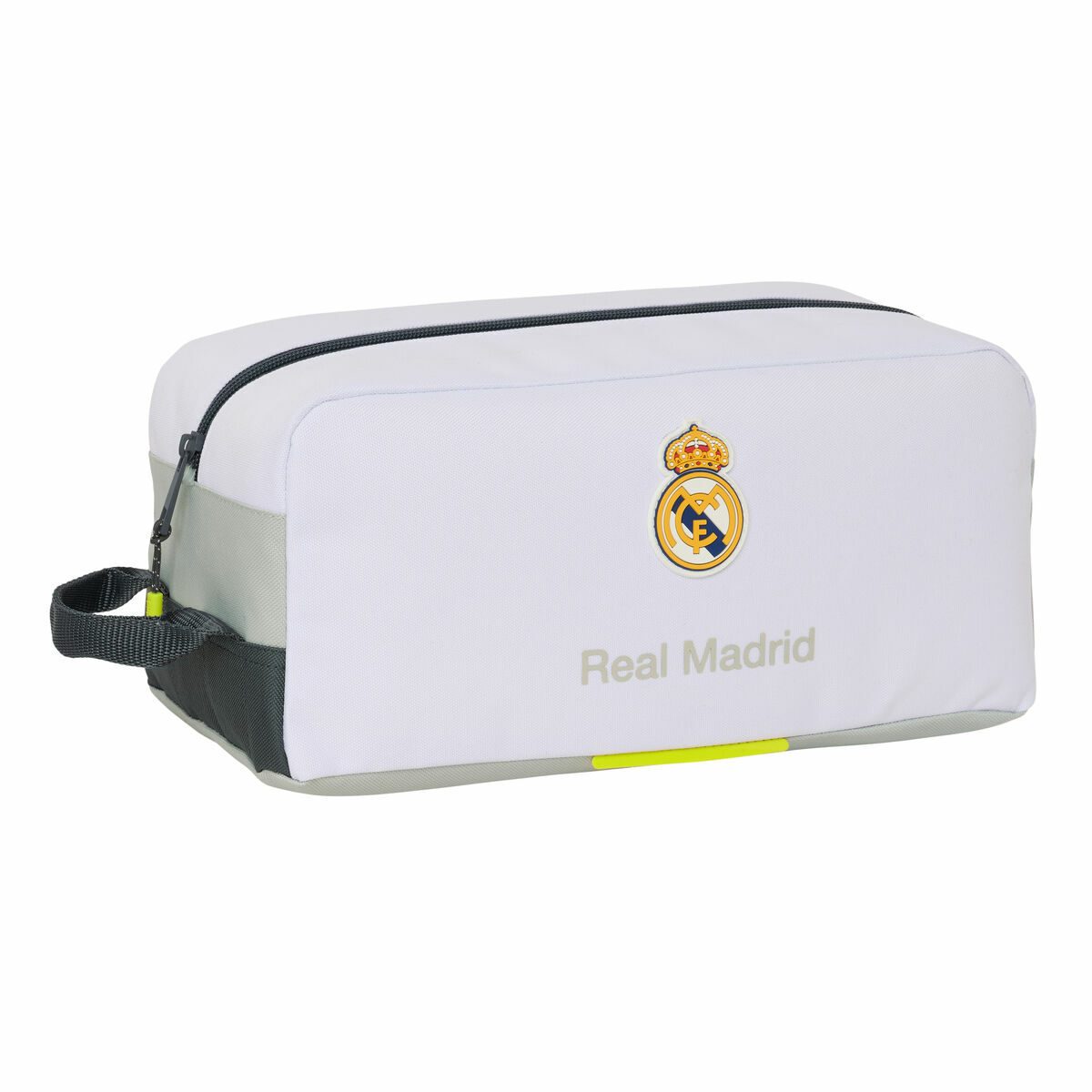 Geantă pentru Încălțăminte de Voiaj Real Madrid C.F. Alb 34 x 15 x 18 cm
