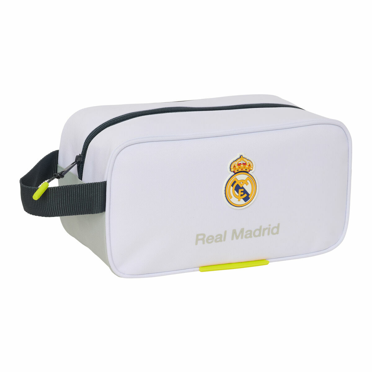 Geantă pentru Încălțăminte de Voiaj Real Madrid C.F. Alb 29 x 15 x 14 cm
