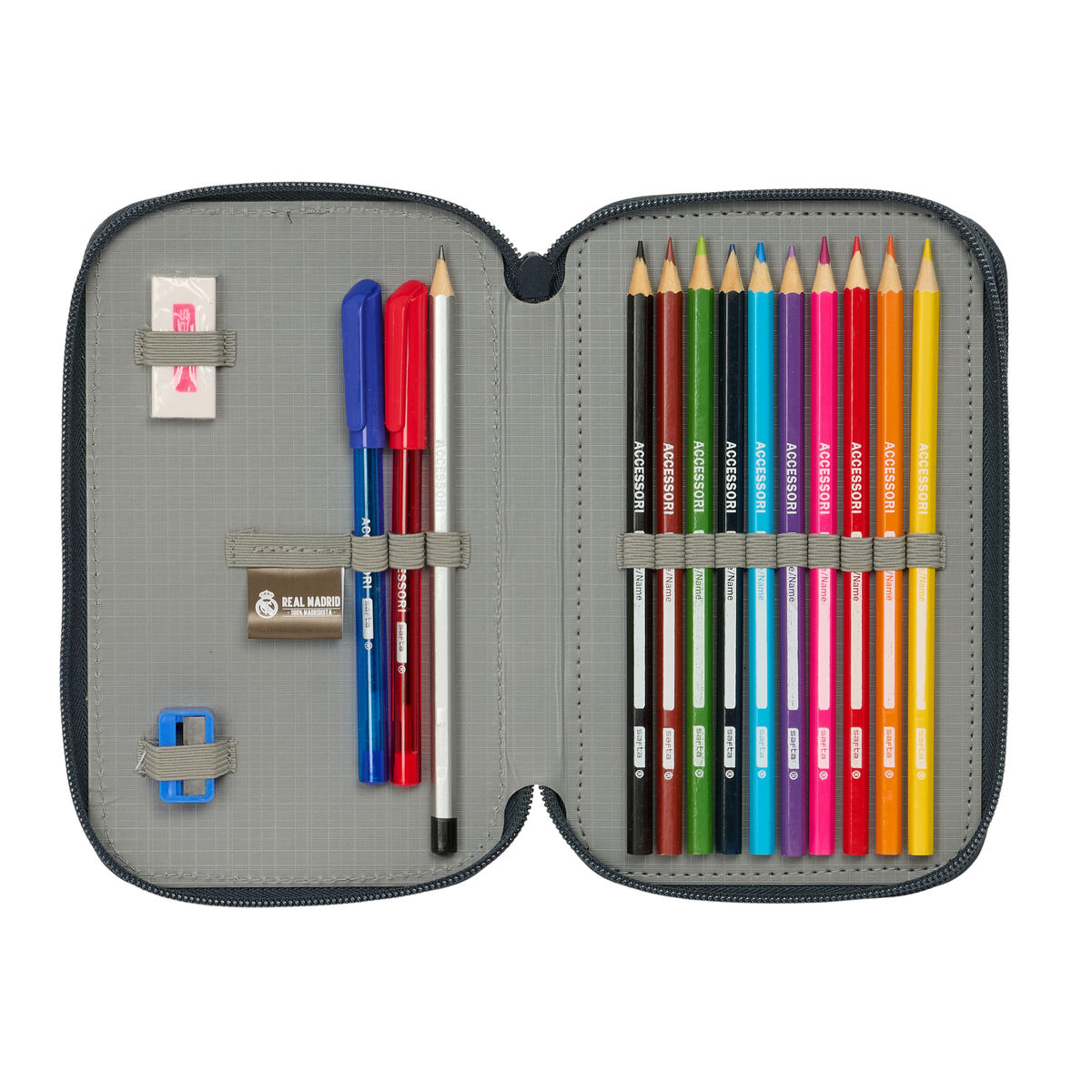 Geantă Universală Real Madrid C.F. Alb 12.5 x 19.5 x 4 cm