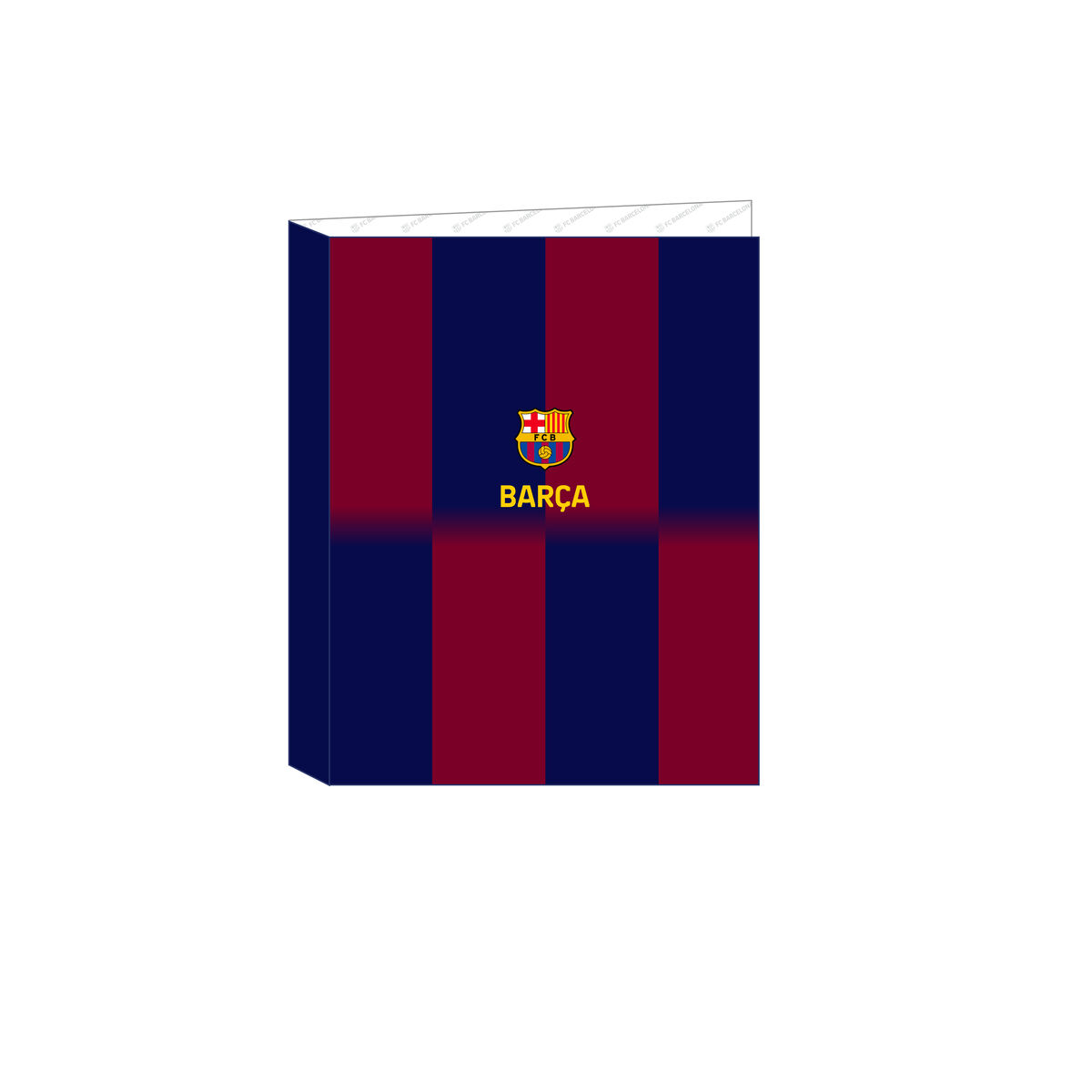 Biblioraft F.C. Barcelona Albastru Castaniu A4 26.5 x 33 x 4 cm