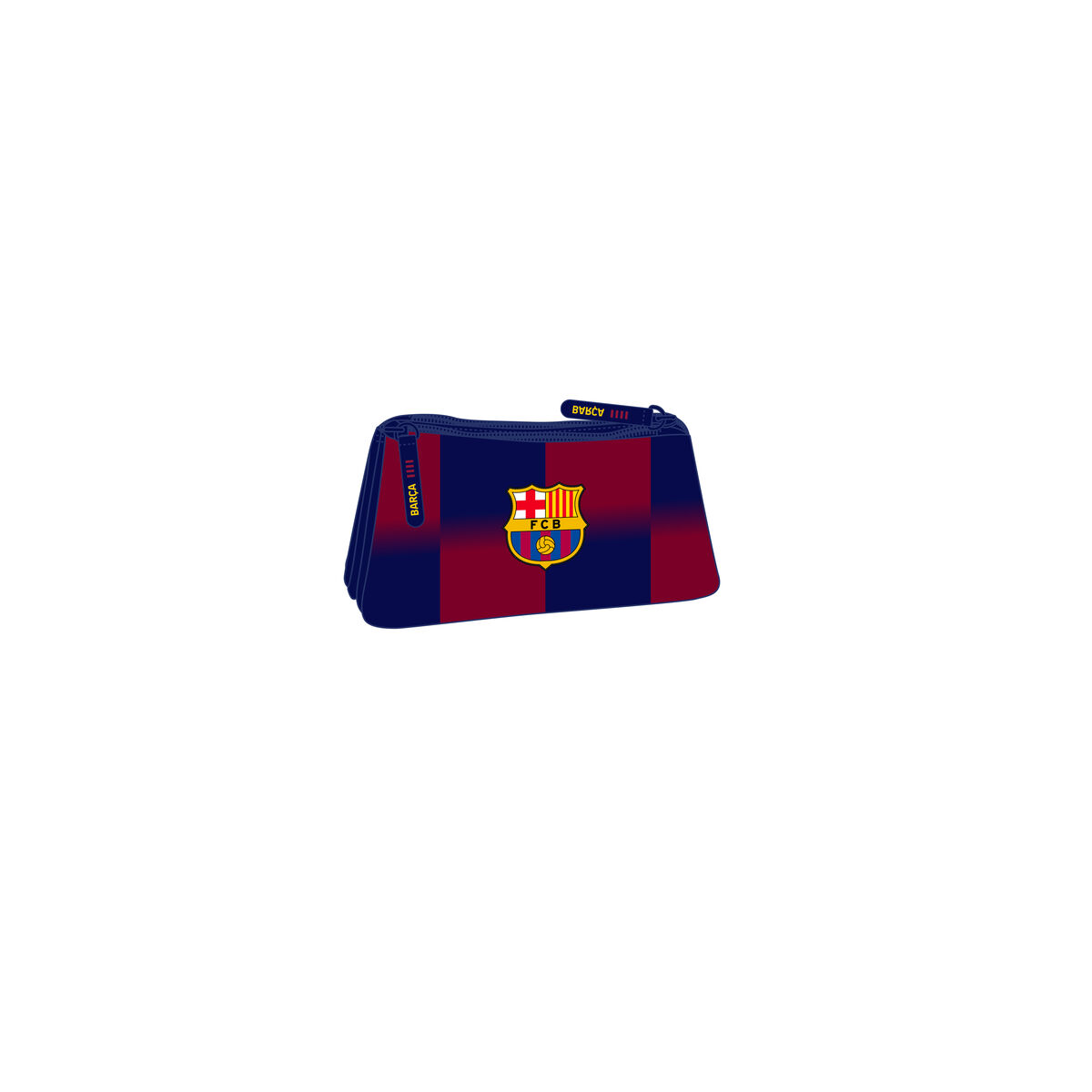 Trusă de Voiaj F.C. Barcelona Albastru Castaniu Sportiv 22 x 10 x 8 cm