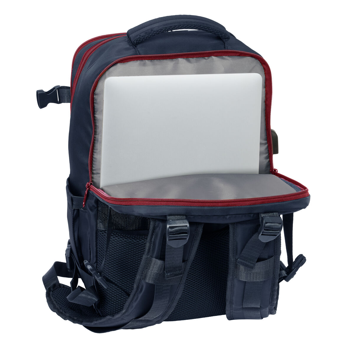 Ghiozdan F.C. Barcelona Albastru Castaniu