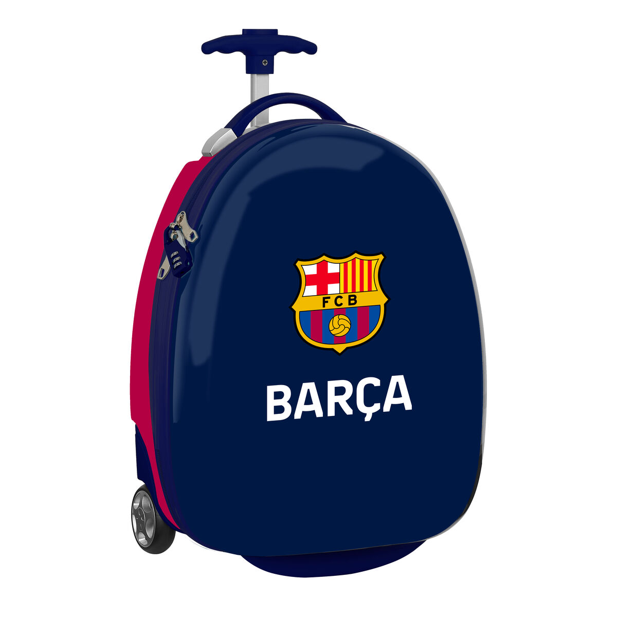 Valiză de cabină F.C. Barcelona Albastru Castaniu 16'' 23 L 28 x 43 x 23 cm