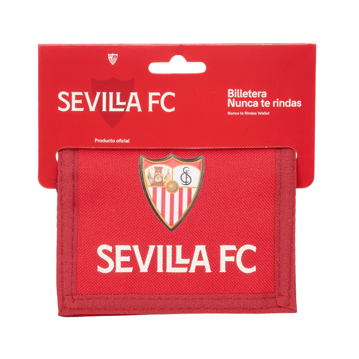 Portmoneu Sevilla Fútbol Club Roșu 12,5 x 9,5 x 1 cm