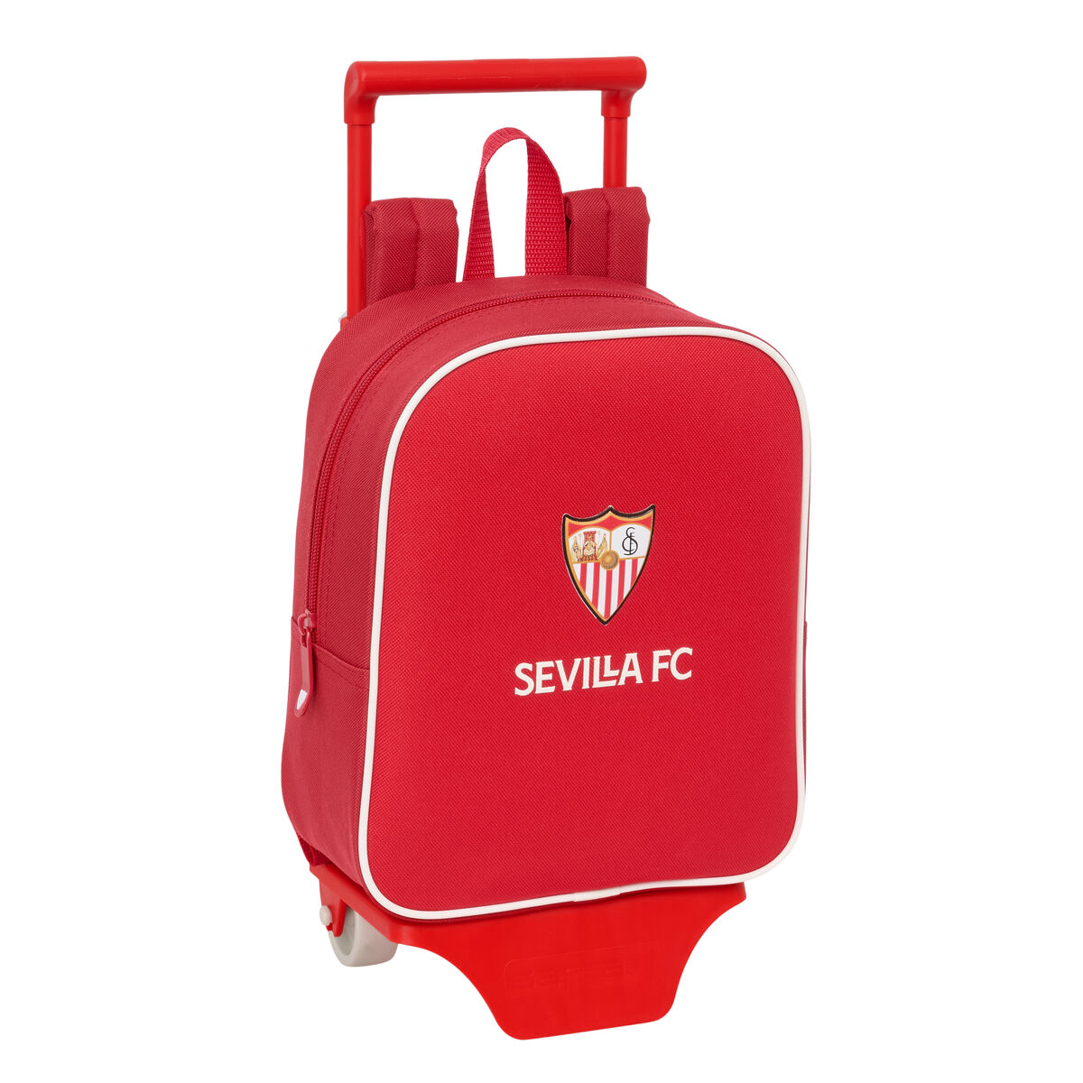 Ghiozdan cu Roți Sevilla Fútbol Club Roșu 22 x 27 x 10 cm