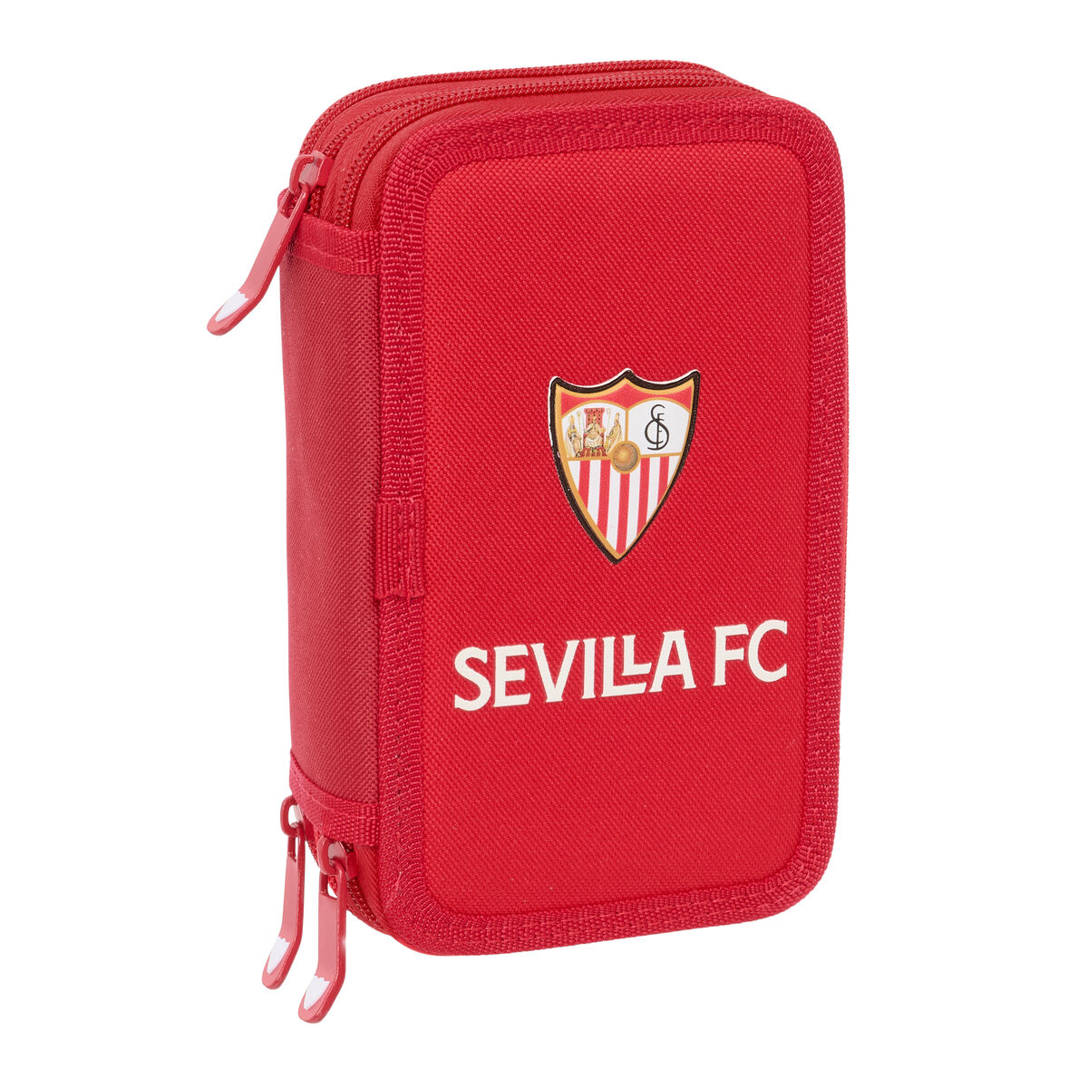 Penar Triplu Sevilla Fútbol Club Roșu 12,5 x 19,5 x 5,5 cm 37 Piese