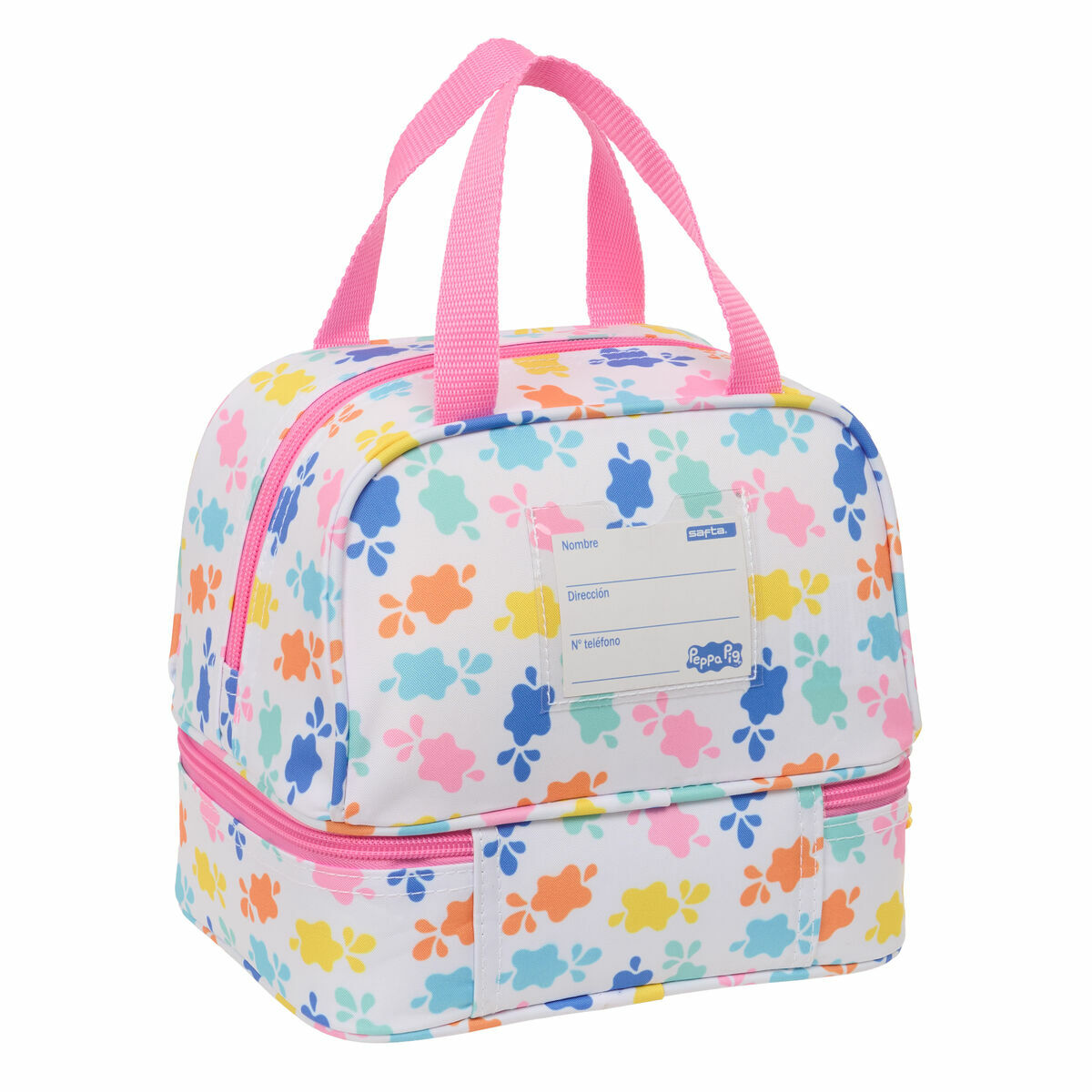 Geantă Termoizolantă pentru Gustări Peppa Pig Baby pig Multicolor 20 x 20 x 15 cm