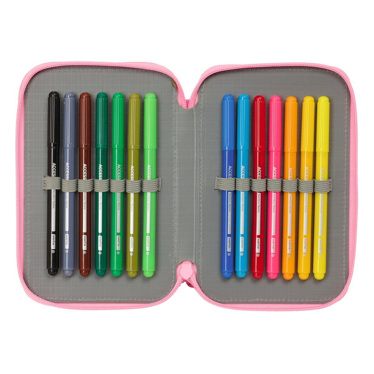 Geantă Universală Peppa Pig Baby pig Multicolor 12.5 x 19.5 x 4 cm 29 Piese