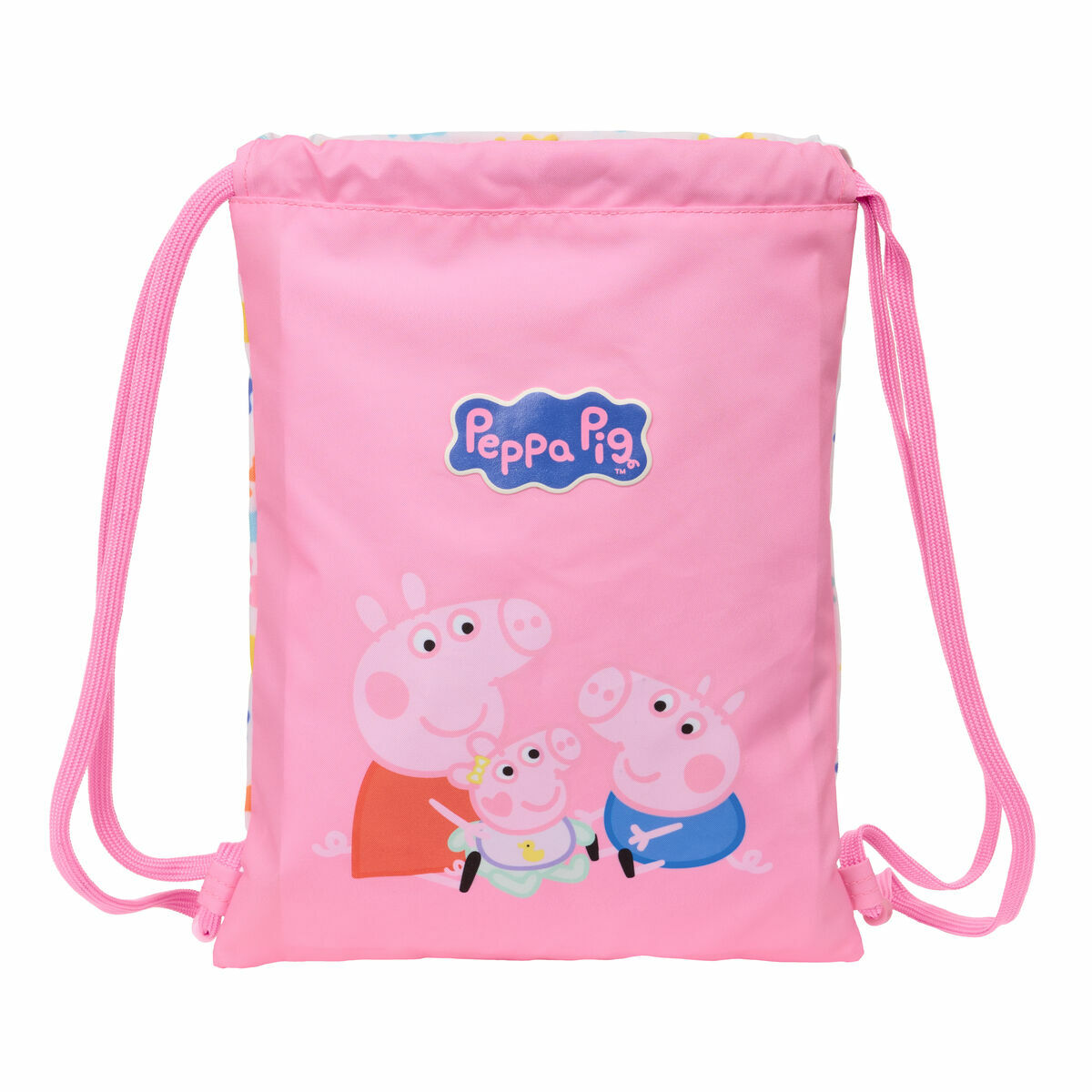 Geantă Rucsac cu Bretele Peppa Pig Baby pig Multicolor 26 x 34 x 1 cm