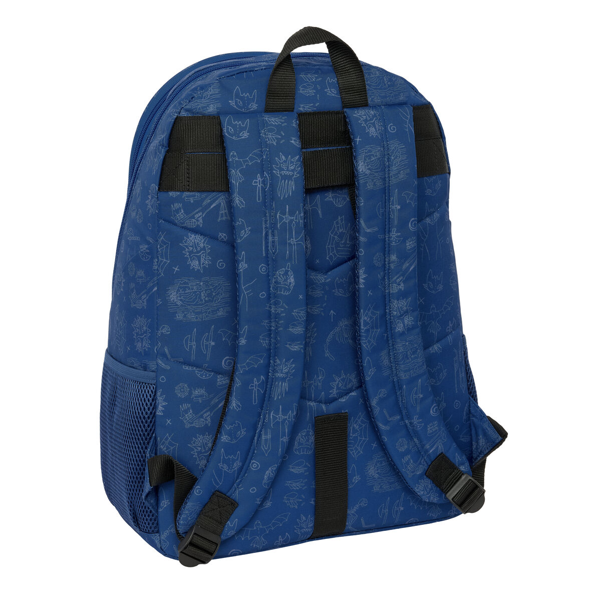 Ghiozdan How to Train Your Dragon Albastru închis 32 x 44 x 16 cm