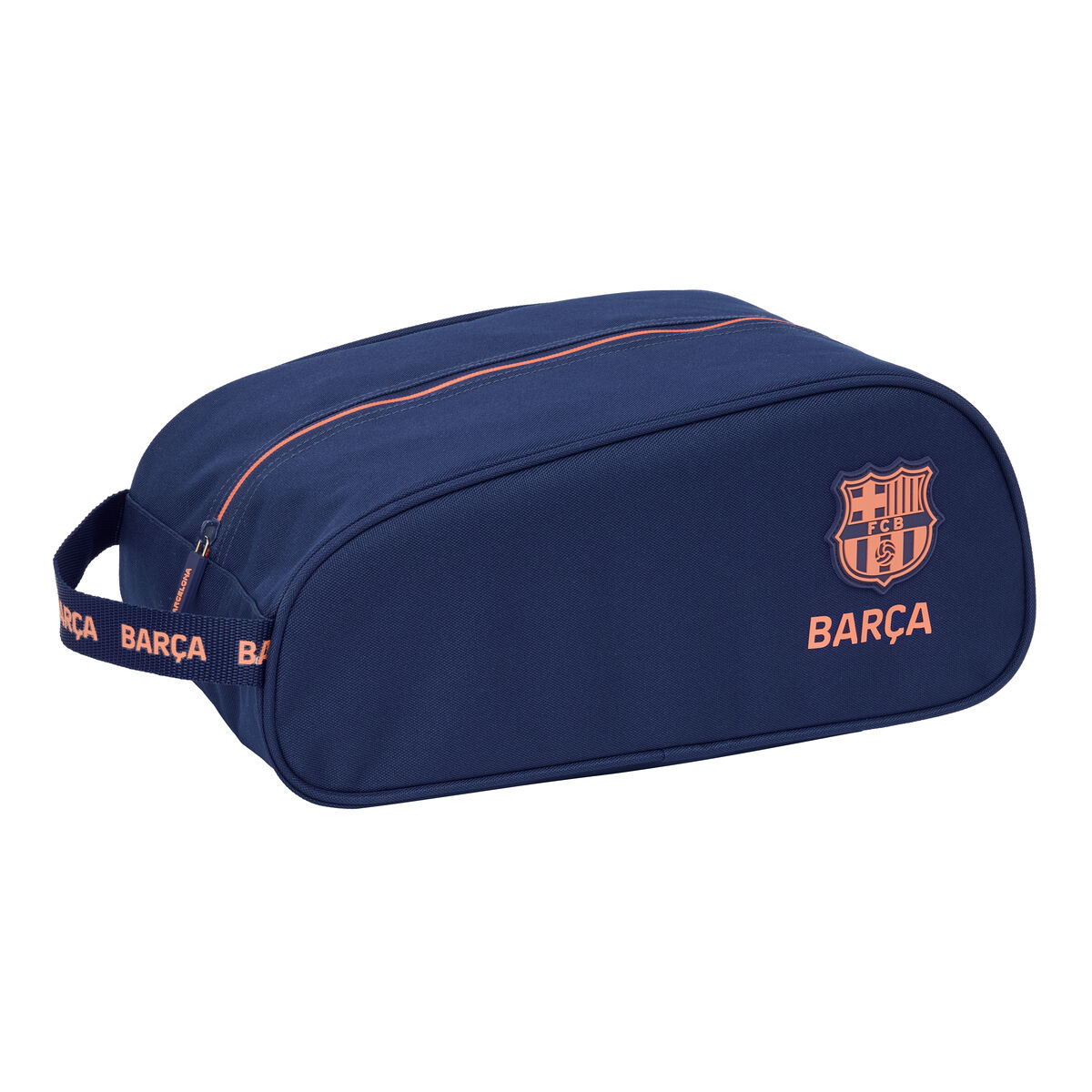 Geantă pentru Încălțăminte de Voiaj F.C. Barcelona Bleumarin 34 x 15 x 18 cm