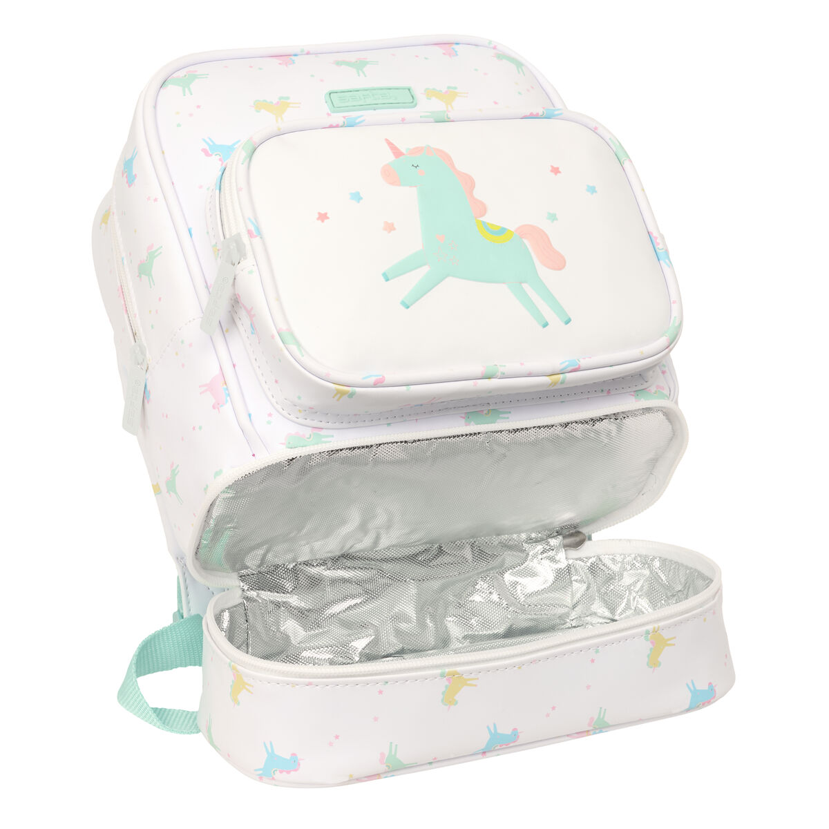 Ghiozdan Safta Unicornio Bej 22 x 27 x 10 cm