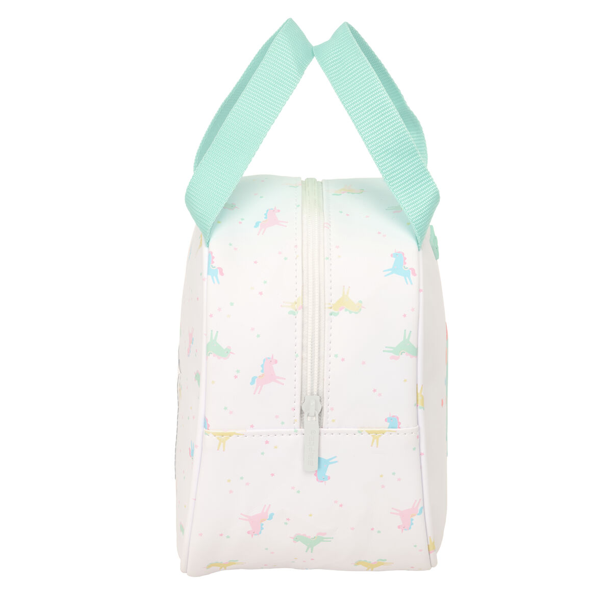 Geantă Termoizolantă pentru Gustări Safta Unicornio Bej 19 x 22 x 14 cm