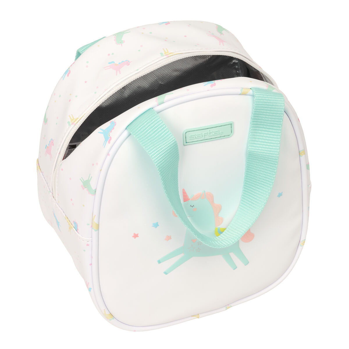 Geantă Termoizolantă pentru Gustări Safta Unicornio Bej 19 x 22 x 14 cm