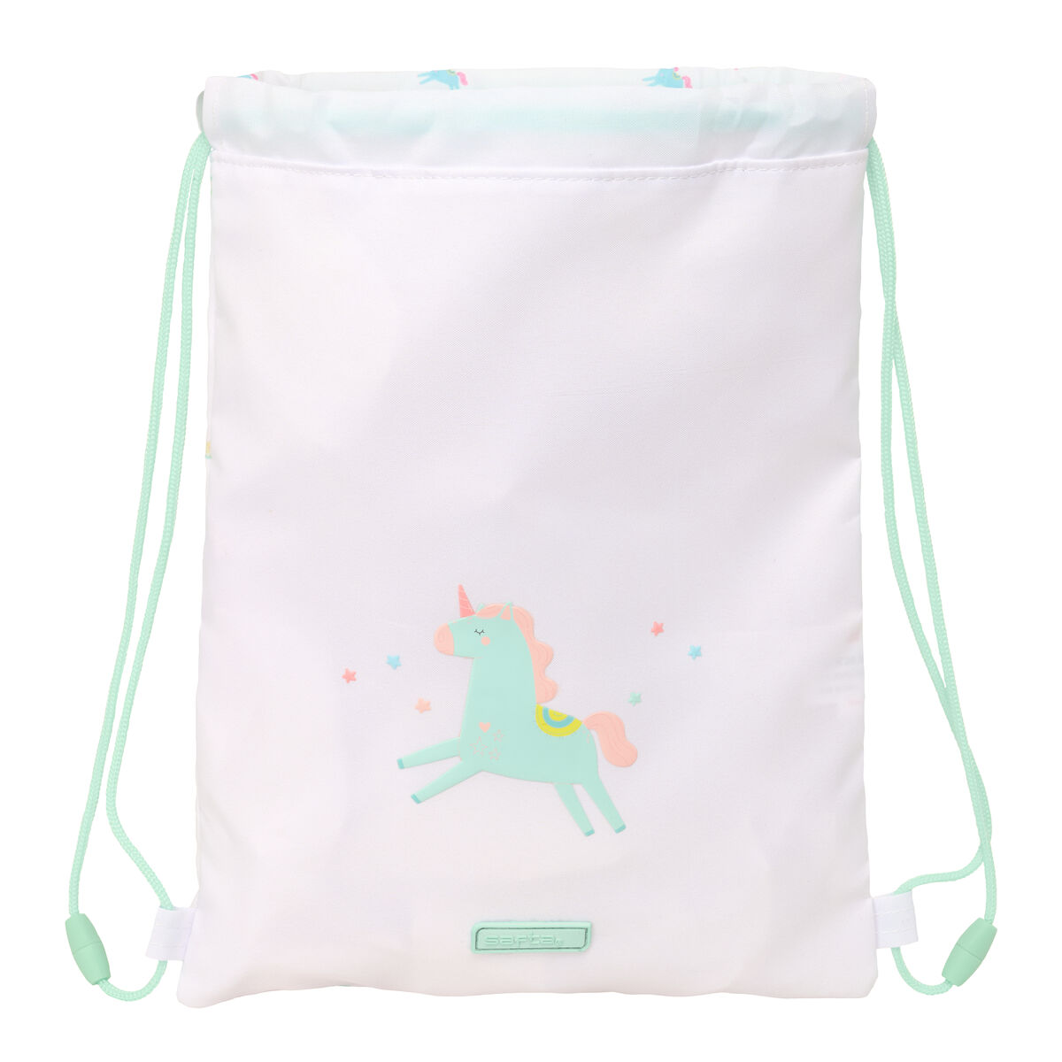 Geantă Rucsac cu Bretele Safta Unicornio Bej 26 x 34 x 1 cm