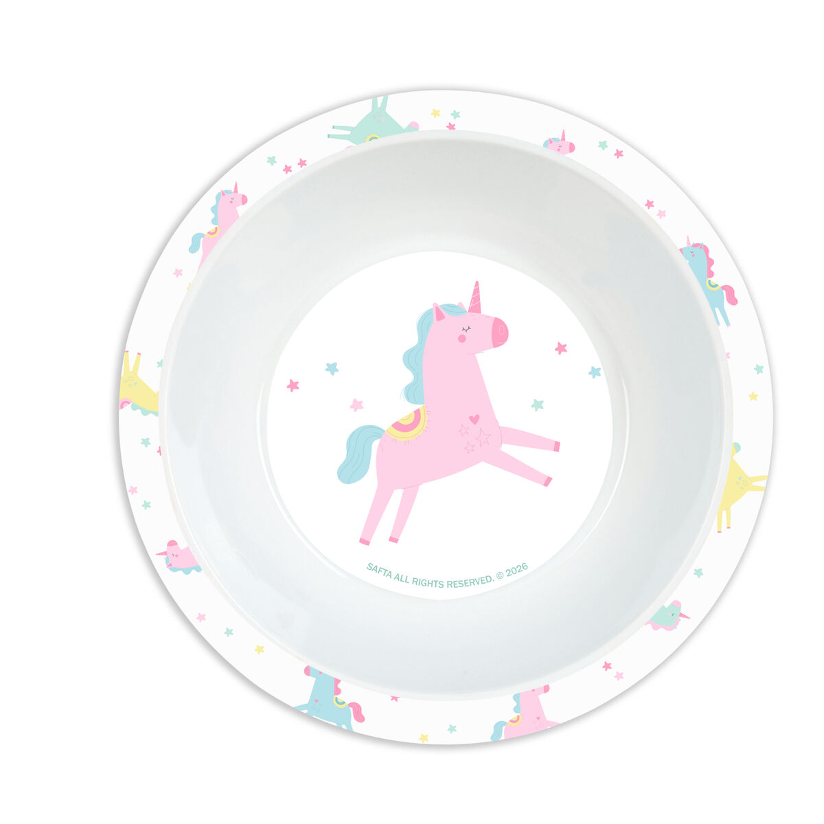 Set de Menaj pentru Copii Safta Unicornio PVC