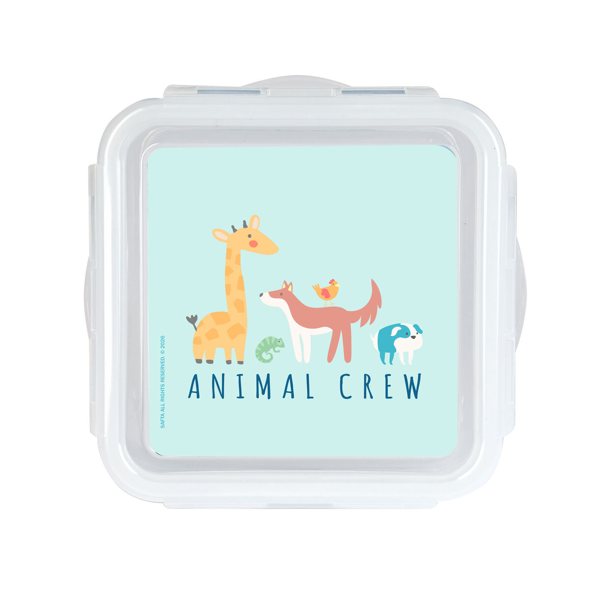 Cutie pentru Prânz Safta Pandi Albastru Poliuretan Infantil