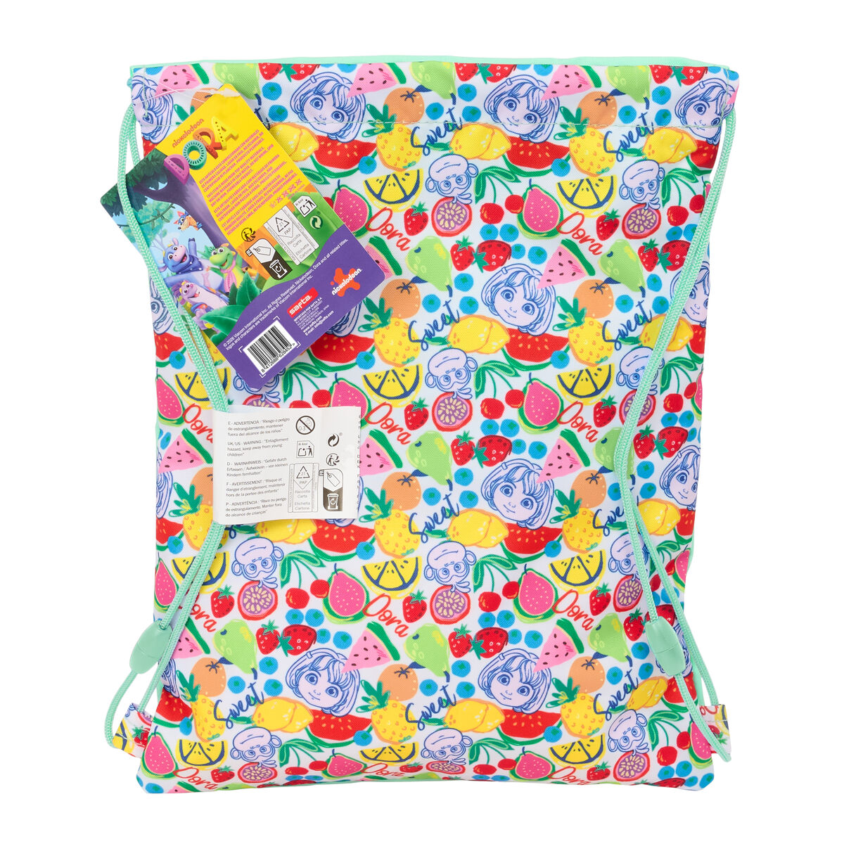 Geantă Rucsac cu Bretele Dora Turquoise 26 x 34 x 1 cm