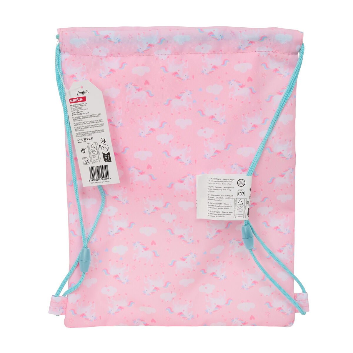 Geantă Rucsac cu Bretele Glow Lab Roz 26 x 34 x 1 cm