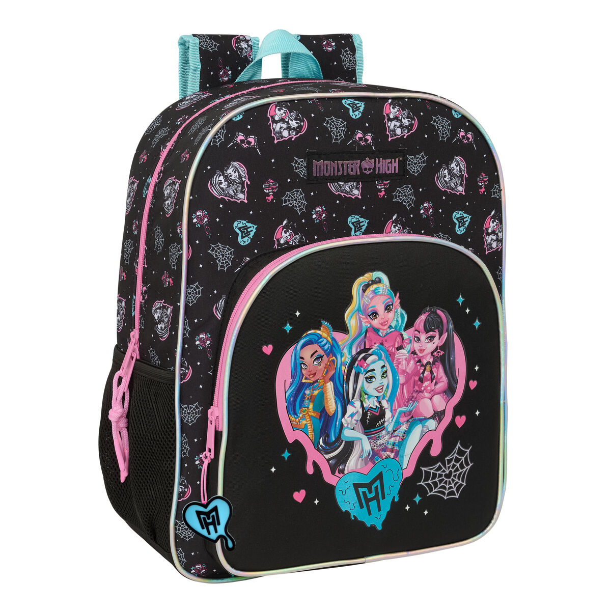 Ghiozdan Monster High Negru 33 x 42 x 14 cm