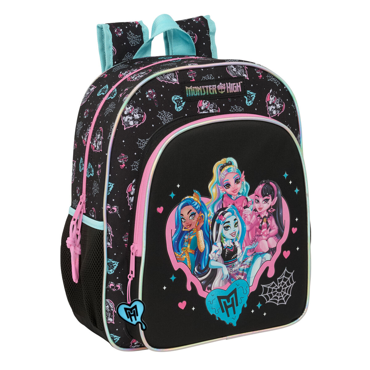 Ghiozdan Monster High Negru 32 x 38 x 12 cm