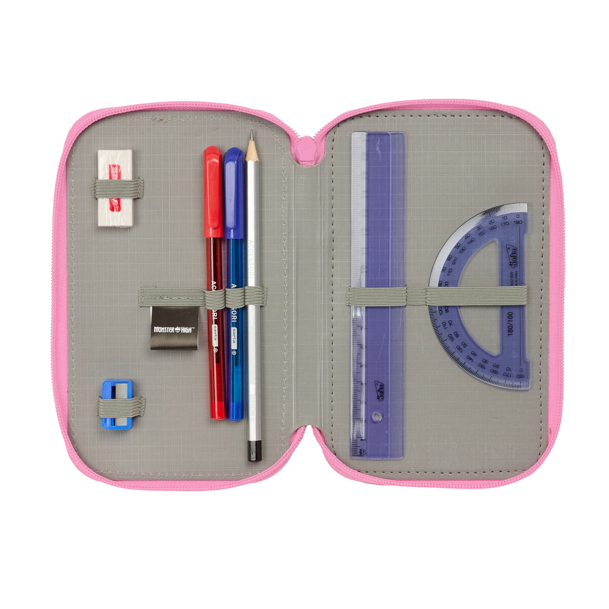 Geantă Universală Monster High Negru 12,5 x 19,5 x 5,5 cm 37 Piese