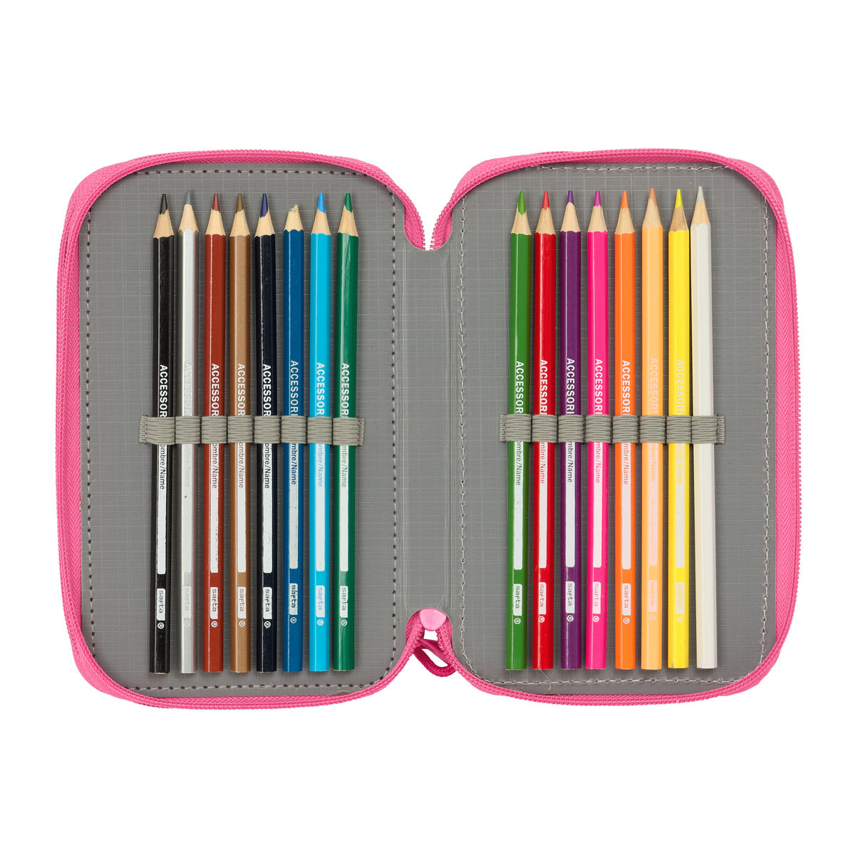 Geantă Universală Disney Princess Roz 12,5 x 19,5 x 5,5 cm 37 Piese