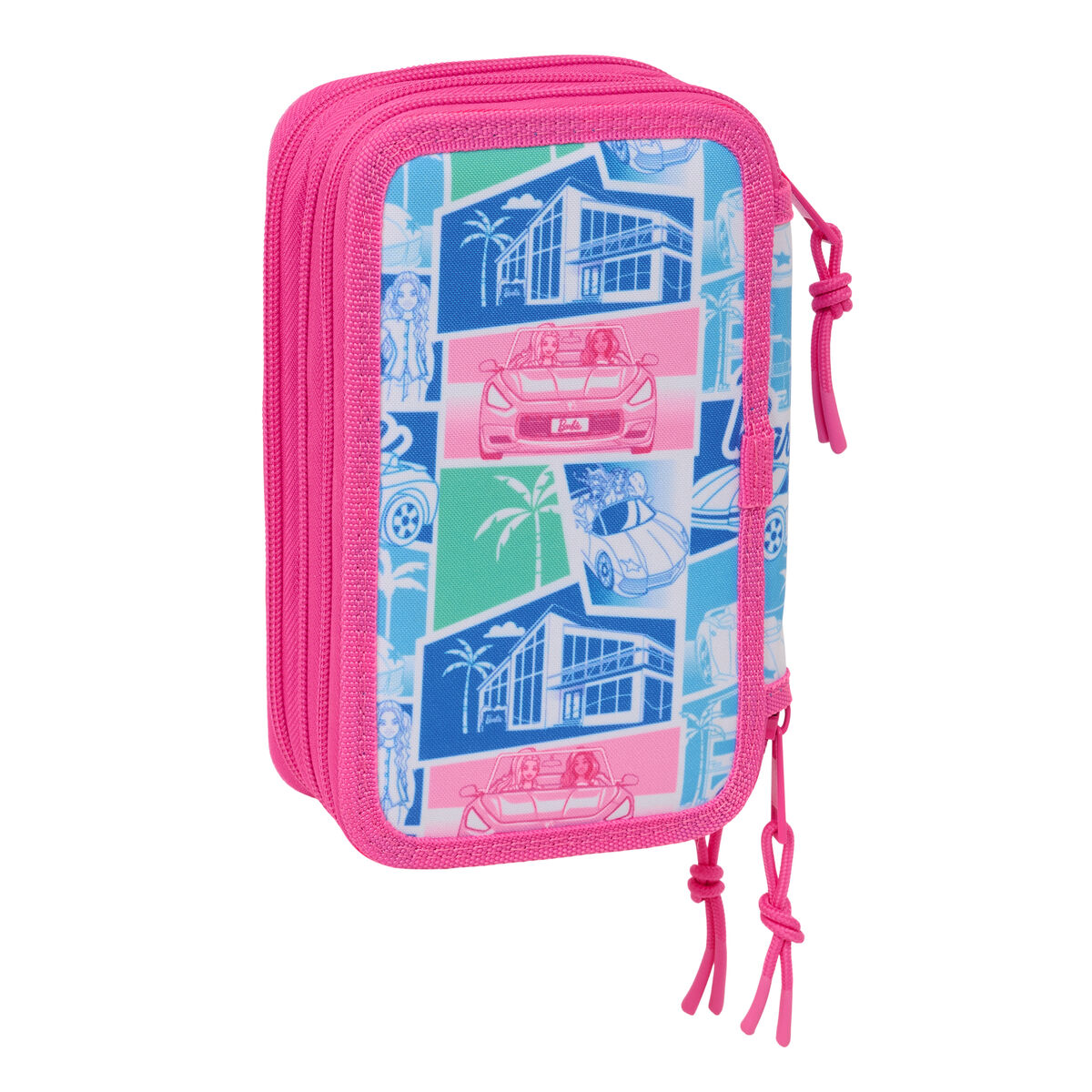 Geantă Universală Barbie Multicolor 12,5 x 19,5 x 5,5 cm 37 Piese