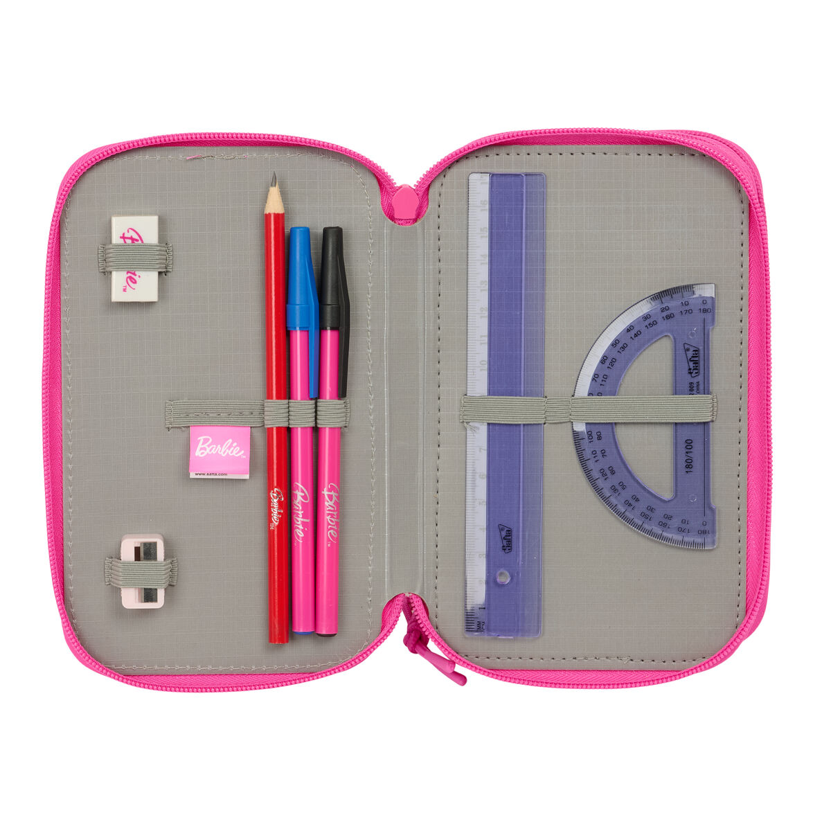 Geantă Universală Barbie Multicolor 12,5 x 19,5 x 5,5 cm 37 Piese