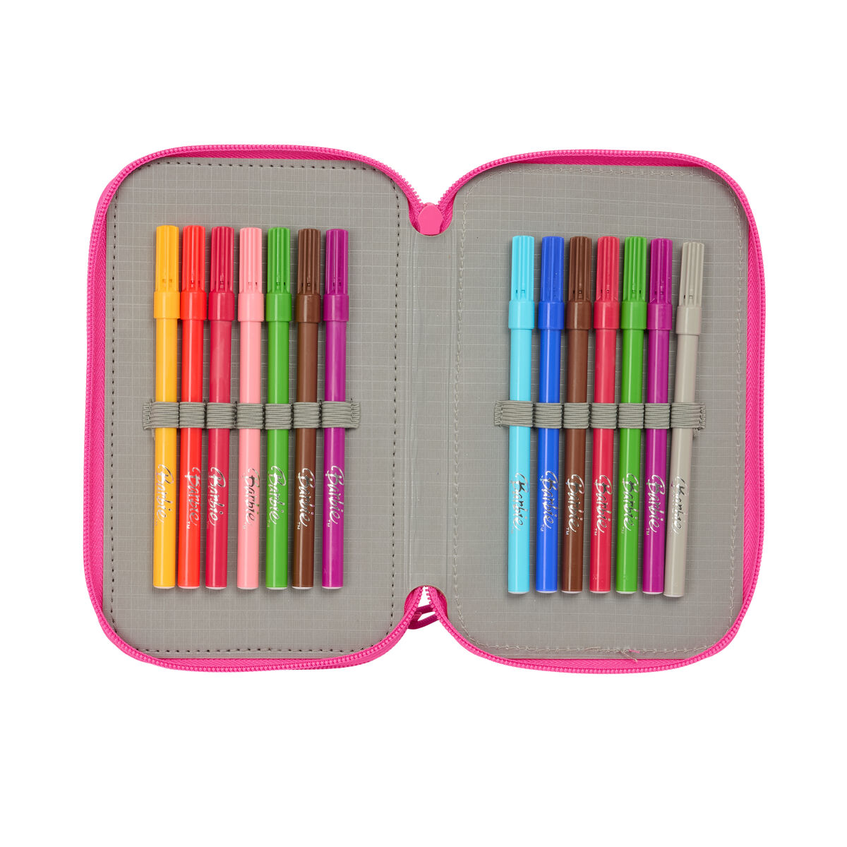 Geantă Universală Barbie Multicolor 12,5 x 19,5 x 5,5 cm 37 Piese