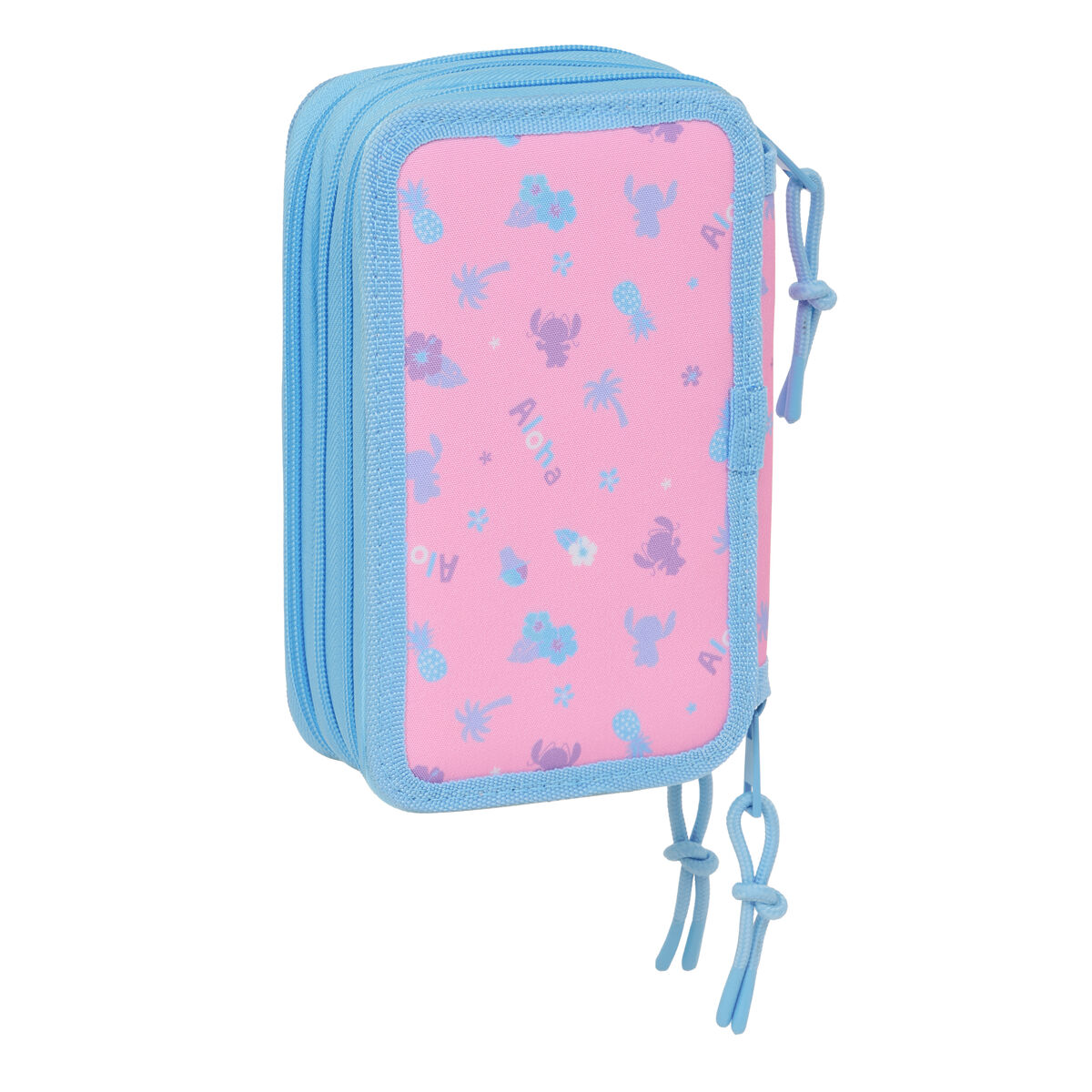 Geantă Universală Lilo & Stitch Bright Roz deschis 12,5 x 19,5 x 5,5 cm 37 Piese