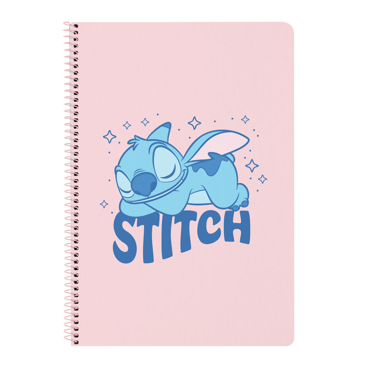 Biblioraft Lilo & Stitch Ohana Albastru Roz deschis A4 21.5 x 31 x 1 cm