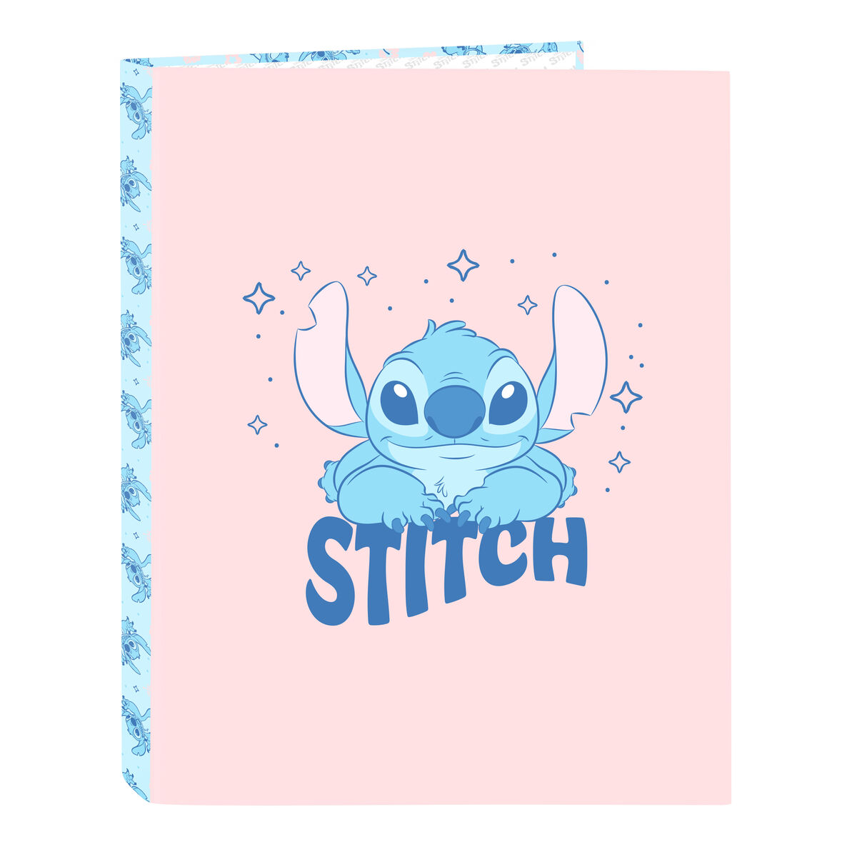 Biblioraft Lilo & Stitch Ohana Albastru Roz deschis A4 26.5 x 33 x 4 cm